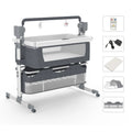 automatic baby bassinet with remote & rocking motion