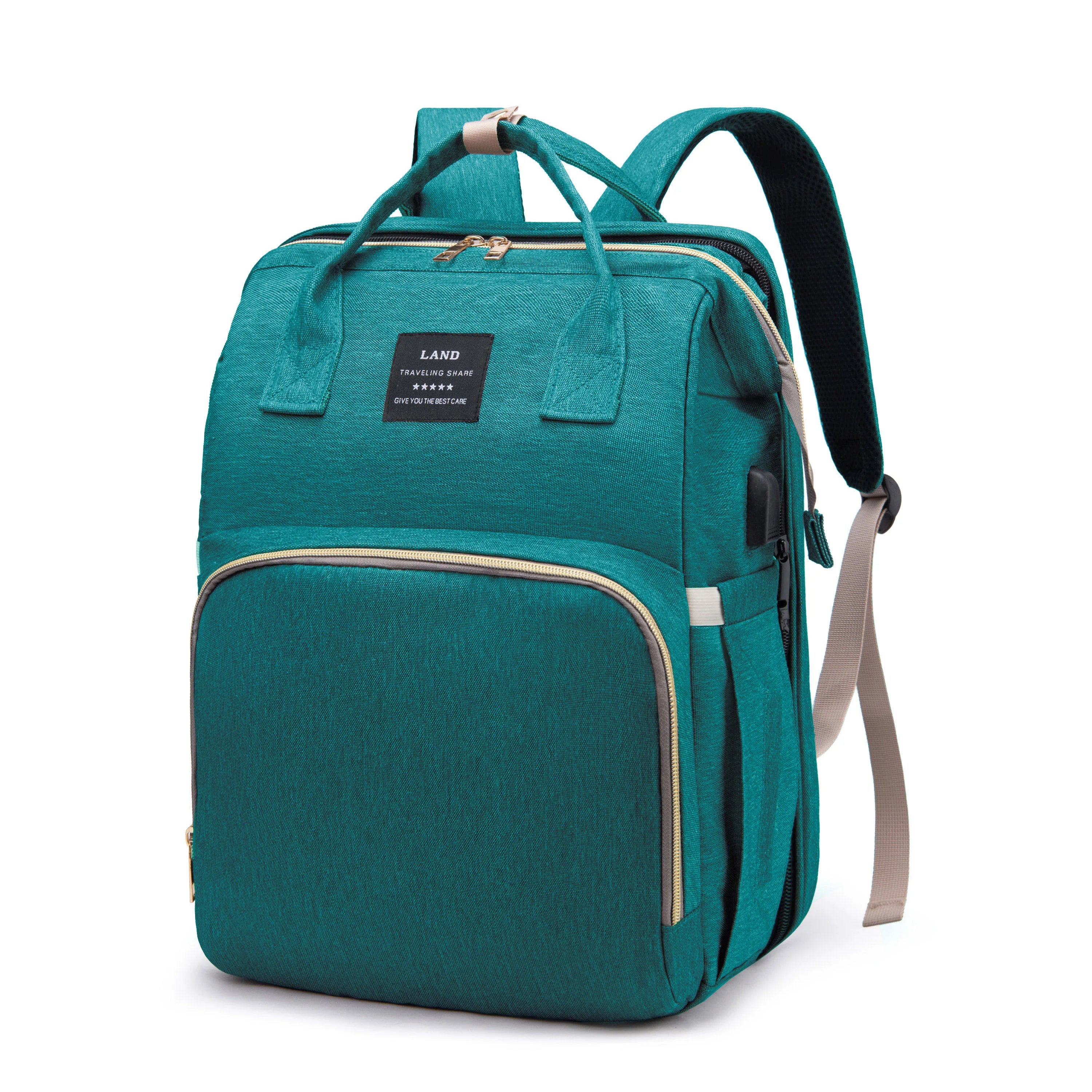 BabyBloom portable diaper bag & travel crib