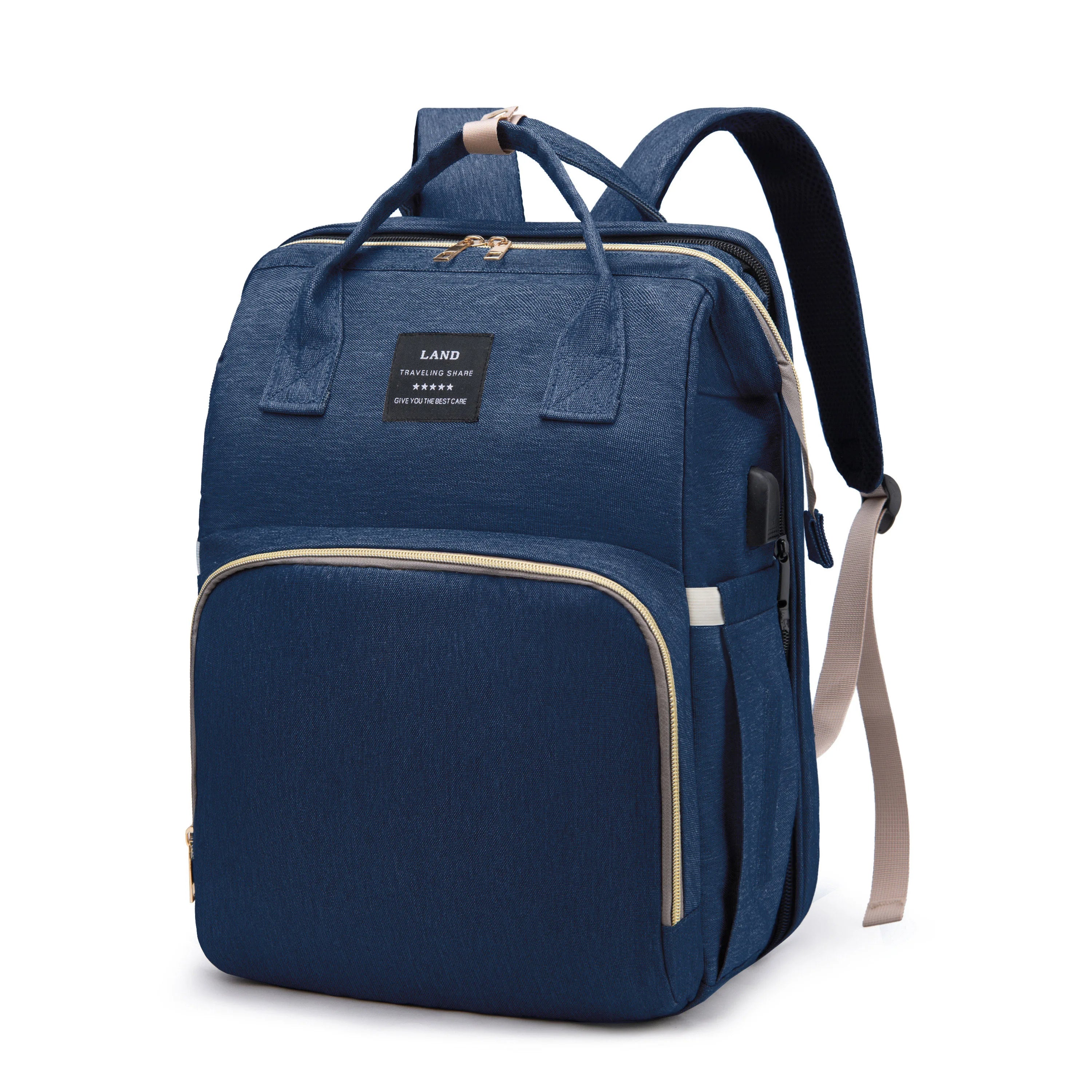 BabyBloom portable diaper bag & travel crib