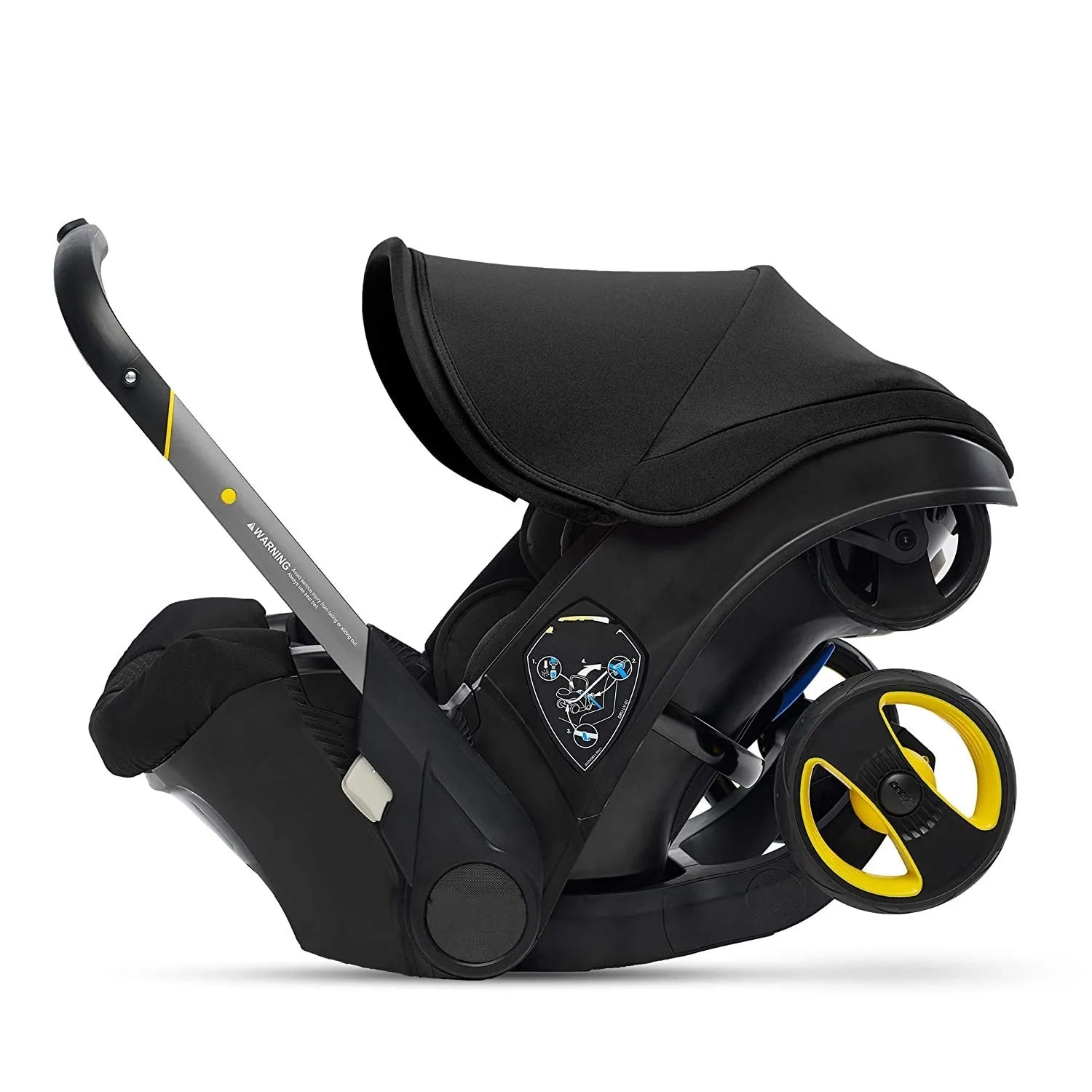 Babybloom 3-in-1 stroller with car seat & foldable travel system