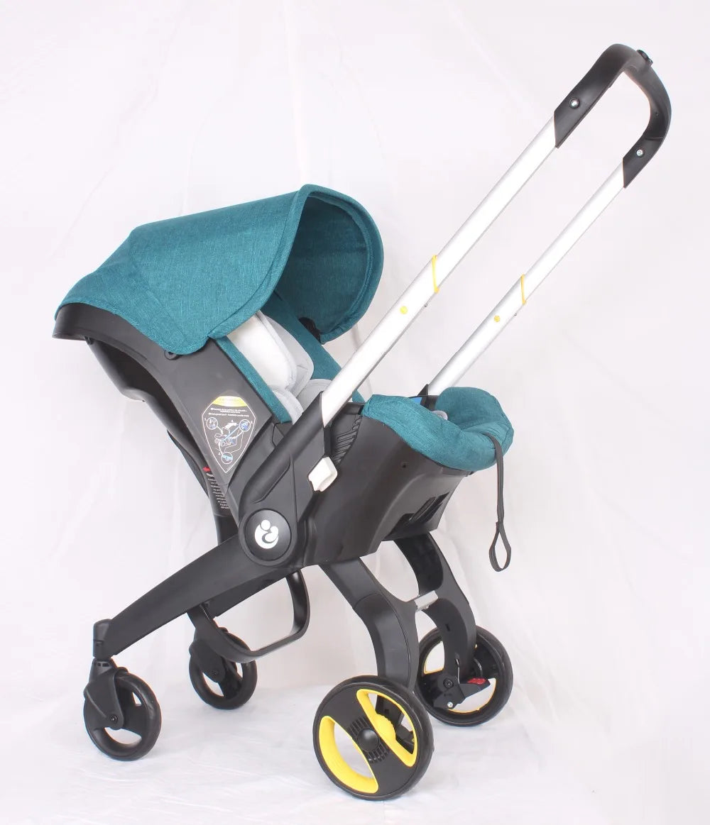 Babybloom 3-in-1 stroller with car seat & foldable travel system