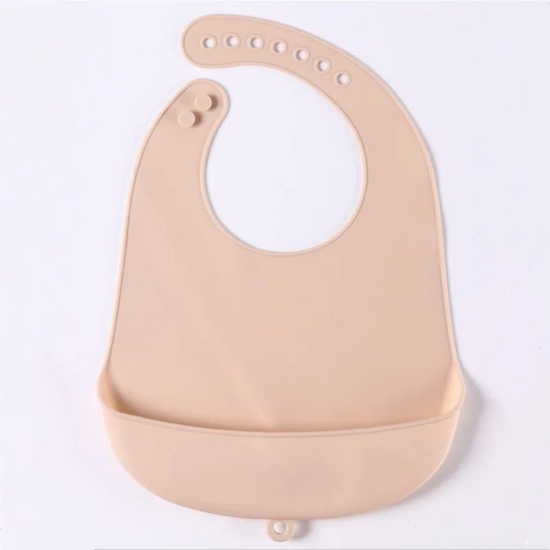 soft Silicone baby bibs waterproof feeding bib