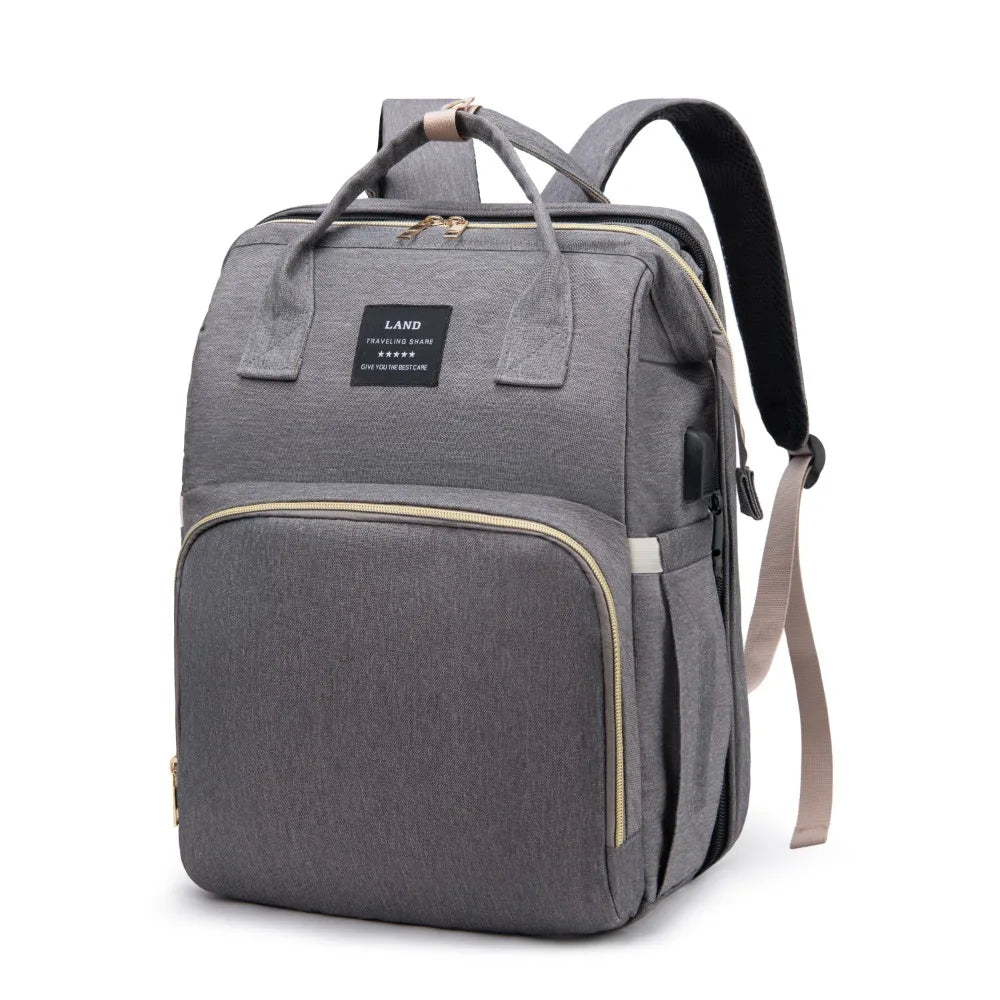 BabyBloom portable diaper bag & travel crib